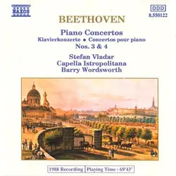 cd beethoven - stefan vladar, capella istropolitana, barry wordsworth - piano concertos = klavierkonzerte = concertos pour piano n