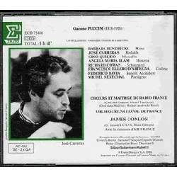 cd giacomo puccini - la bohème (1988)