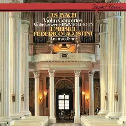 cd j.s. bach - i musici, federico agostini, antonio perez - violin concertos bwv 1041 - 1043 (1990)