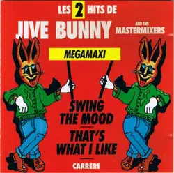 cd jive bunny and the mastermixers - megamaxi: swing the mood / that's what i like (1989)