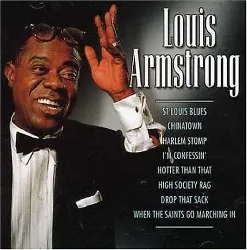 cd louis armstrong, used; good