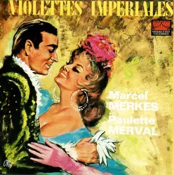cd marcel merkes - paulette merval - violettes impériales (1970)