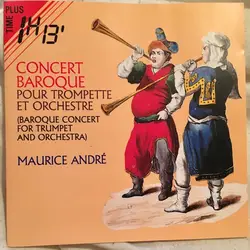 cd maurice andré - concert baroque pour trompette et orchestre (1987)