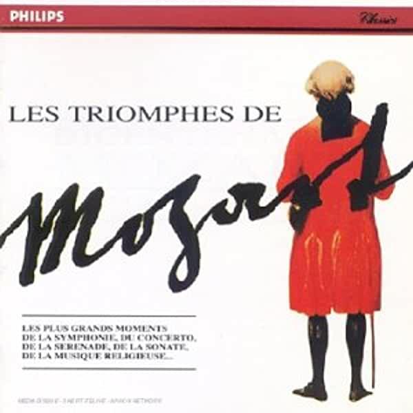 Cd Various les Triomphes de Mozart (1990)