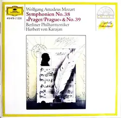 cd wolfgang amadeus mozart, berliner philharmoniker, herbert von karajan - symphonien nr.38  (2003)