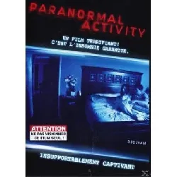 dvd paranormal activity
