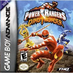jeu gameboy advance gba power rangers dino thunder (import us)