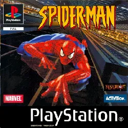jeu ps1 spider-man platinum playstation 1