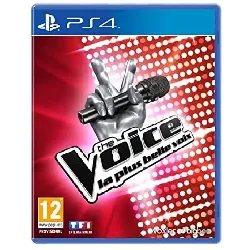 jeu ps4 the voice la plus belle voix