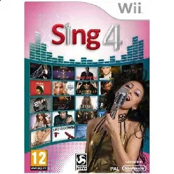 jeu wii sing 4 the hits edition