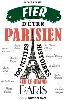 livre fier d'être parisien, 100 bonnes raisons
