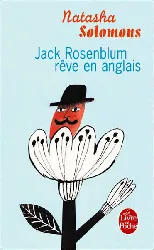 livre jack rosenblum rêve en anglais