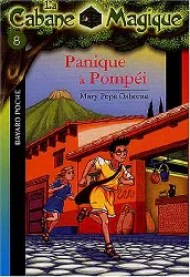 livre la cabane magique tome 8 panique pompéi