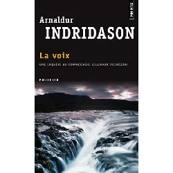 livre la voix arnaldur indridason - editions points