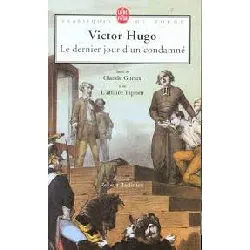 livre le dernier jour d'un condamné poche