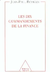 livre les dix commandements de la finance