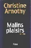 livre malins plaisirs christine arnothy