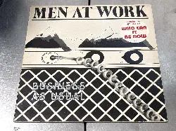 vinyle men at work business as usual (1981)