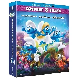 blu-ray 2 + les schtroumpfs, le village perdu