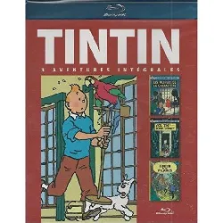 blu-ray tintin - 3 aventures - vol. 7 : les bijoux de la castafiore + vol 714 pour sidney + tintin et les picaros