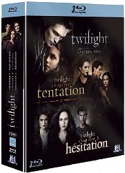 blu-ray twilight chapitre i fascination chapitre ii tentation iii hésitation edition limitée