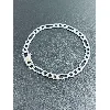 bracelet gourmette argent maille figaro argent autre 10,19g