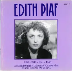 cd edith piaf - vol. 3 – 1939 - 1940 - 1941 - 1942