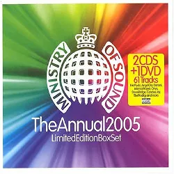 cd ministry of sound the annual 2005 2cd dvd various artists, used; good cd