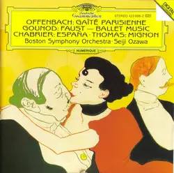 cd offenbach / gounod / chabrier, thomas - boston symphony orchestra, seiji ozawa - gaîté parisienne / faust - ballet music / espa