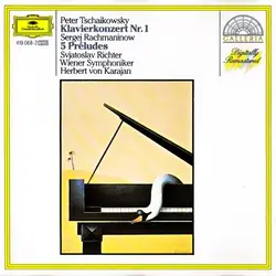 cd peter tschaikowsky / sergej rachmaninow - svjatoslav richter, wiener symphoniker, herbert von karajan - klavierkonzert nr. 1 / 