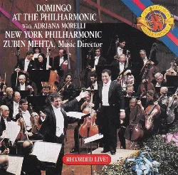 cd placido domingo - domingo at the philharmonic with adriana morelli (1989)