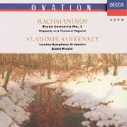 cd sergei vasilyevich rachmaninoff - piano concerto no. 2 - rhapsody on a theme of paganini (1987)