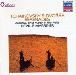 cd tchaikovsky, dvorák / the academy of st. martin - in - the - fields, neville marriner - serenades (1987)