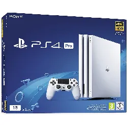 console sony playstation 4 ps4 pro 1to blanche avec une manette
