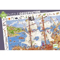djeco puzzle 100 pièces les pirates