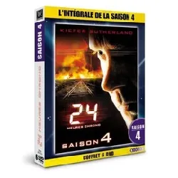 dvd 24 heures chrono, saison 4 (coffret de 6 dvd)