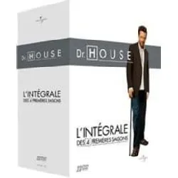 dvd dr house: l'intégrale de la saison 1 à 4 - coffret 23 dvd
