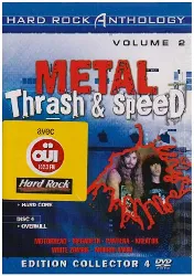 dvd hard rock anthology vol. 2 metal thrash speed pack