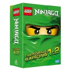 dvd lego ninjago, les maîtres du spinjitzu - l'intégrale saisons 1 & 2 - édition limitée