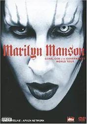 dvd marilyn manson : guns, god and governement