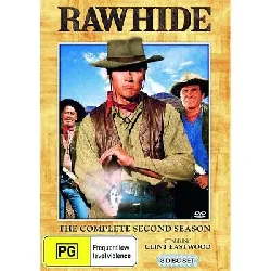 dvd rawhide season 2 | 8 discs | non - usa format | pal | region 4 import - australia