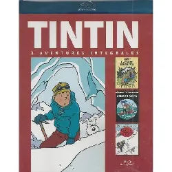 dvd tintin - 3 aventures - vol. 6 : tintin au tibet + l'affaire tournesol + coke en stock