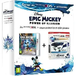 jeu 3ds coffret epic mickey power of illusion