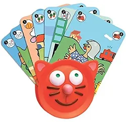 jeu de société djeco dj05997 05997 porte-cartes pour enfant multicolore
