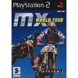 jeu ps2 mx world tour