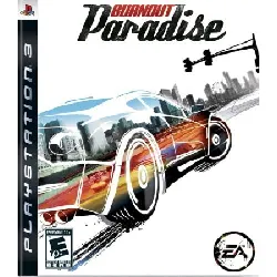 jeu ps3 burnout paradise