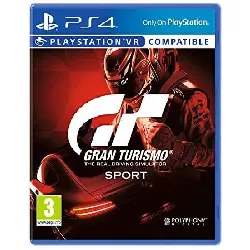 jeu ps4 gran turismo: sport (import u.k)