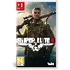 jeu switch  sniper elite 4