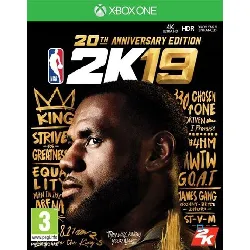 jeu xbox one nba 2k19 edition 20ème anniversaire