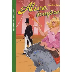 livre alice 13 - alice écuyère